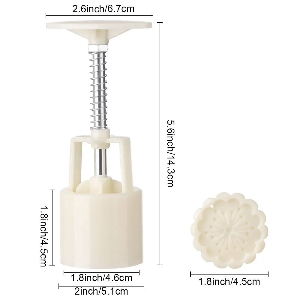 Mooncake Mold – Sakura Flower Stamp & Fondant Cake Tool