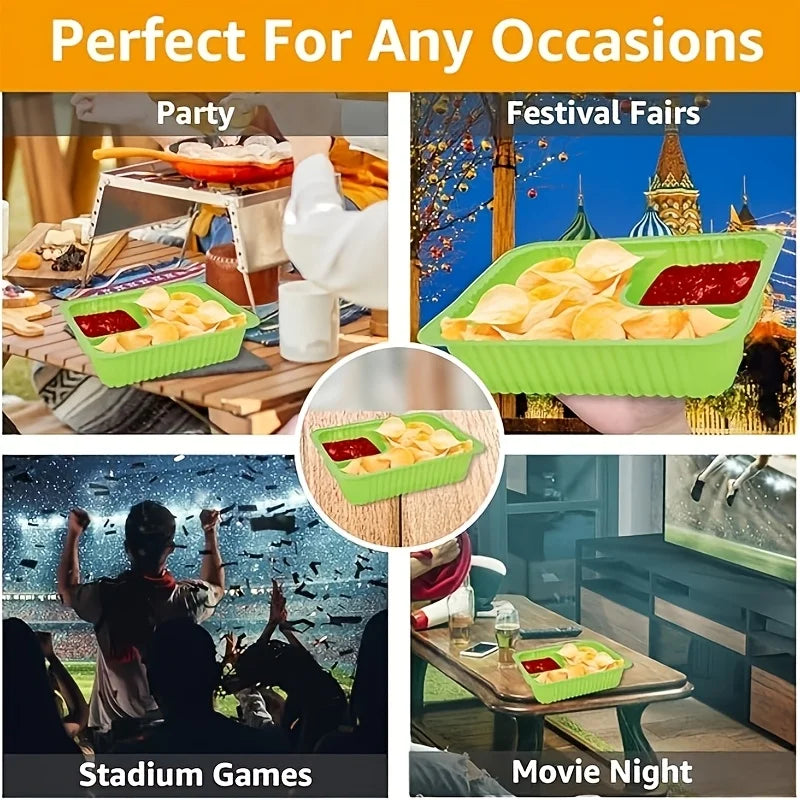 Nacho Trays – Snack Containers for Movie Nights & Parties