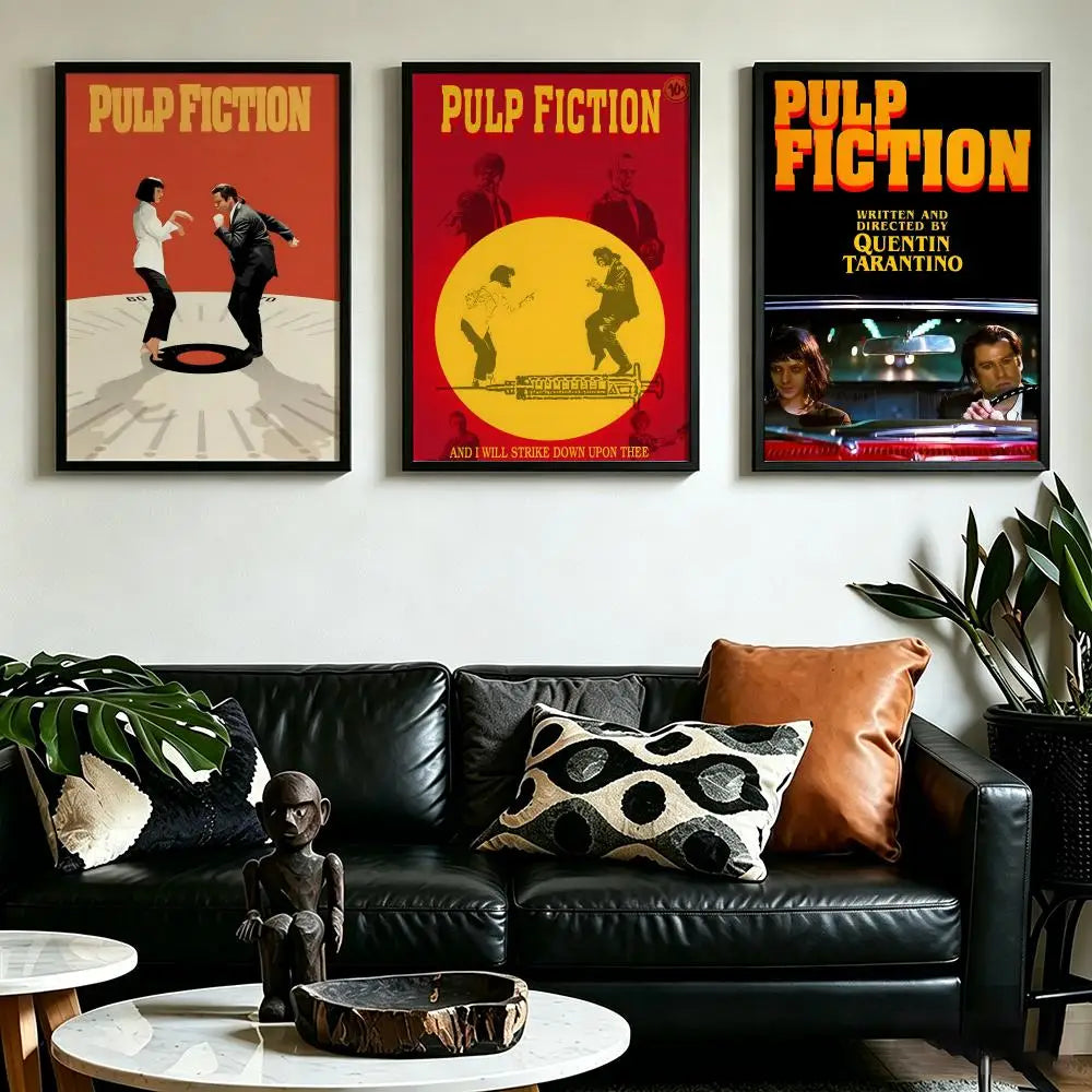 Pulp Fiction Movie Poster – HD Art Print Wall Decor