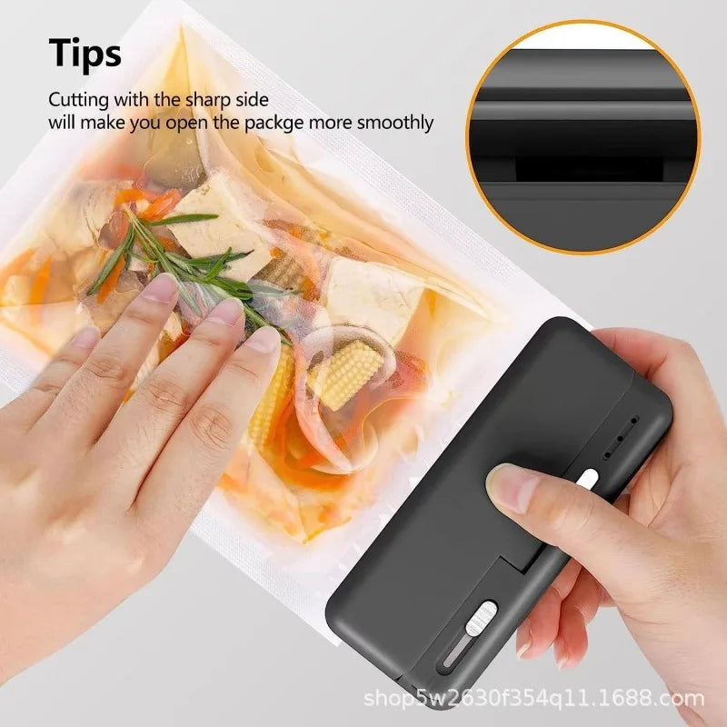 Mini Handheld Rechargeable Heat Bag Sealer | Food Packaging