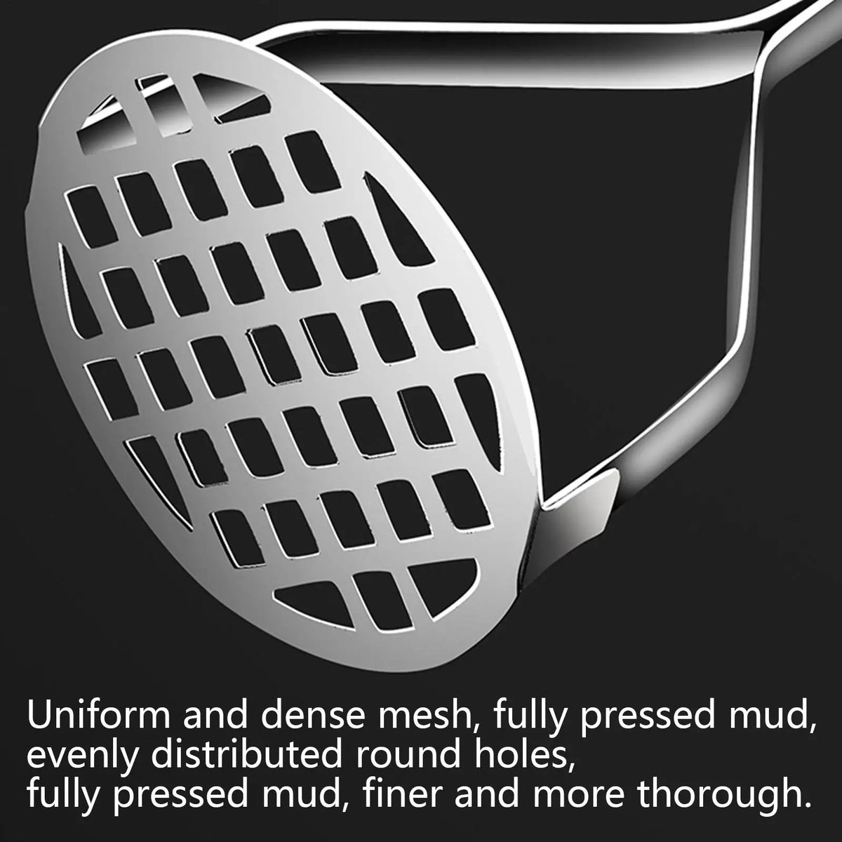 Stainless Steel Potato Masher – Baby Food & Veggie Puree