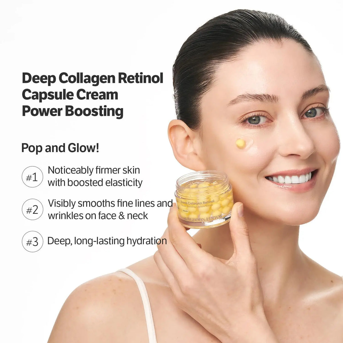 Korean Collagen Silk Peptide Serum | Retinol Brightening Ampoule