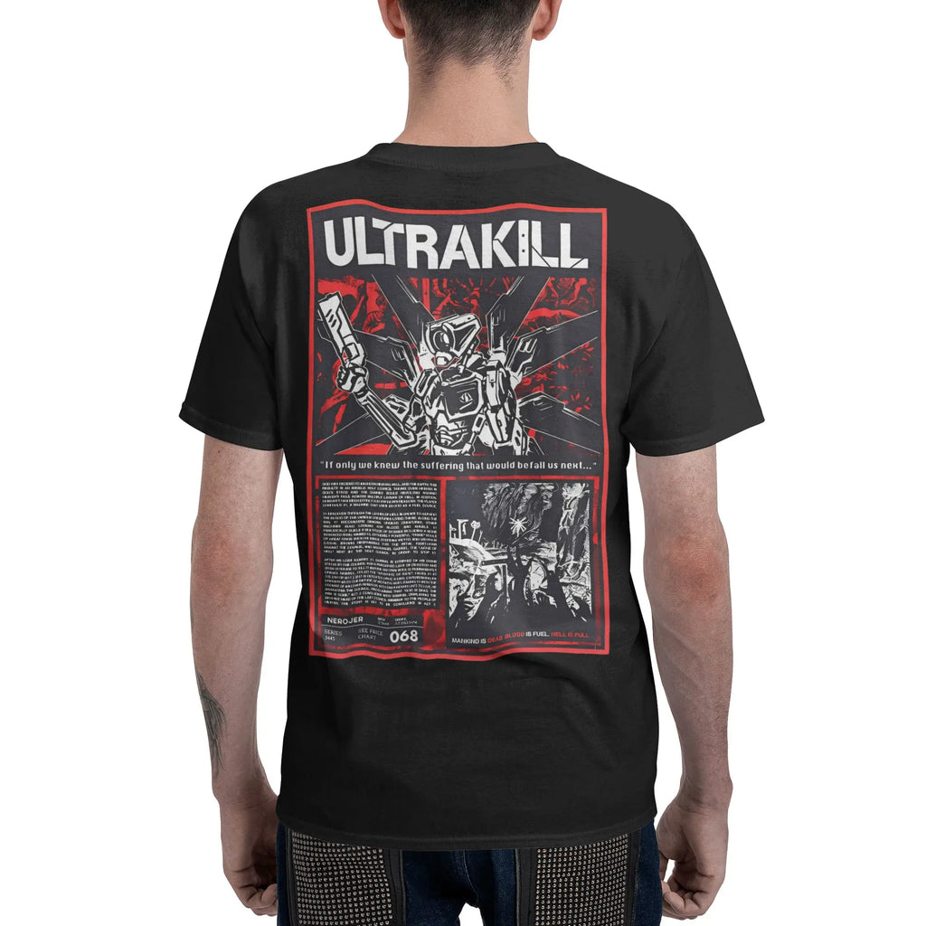 ULTRAKILL Video Game T-Shirt | 100% Cotton Men's Graphic Tee