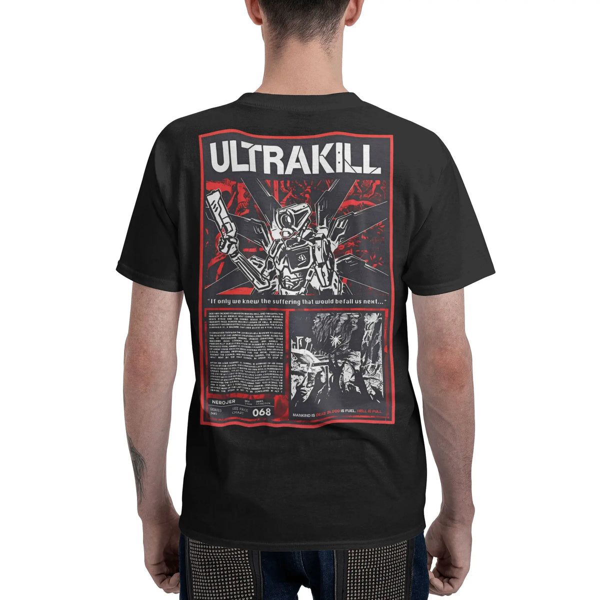 ULTRAKILL Video Game T-Shirt | 100% Cotton Men's Graphic Tee