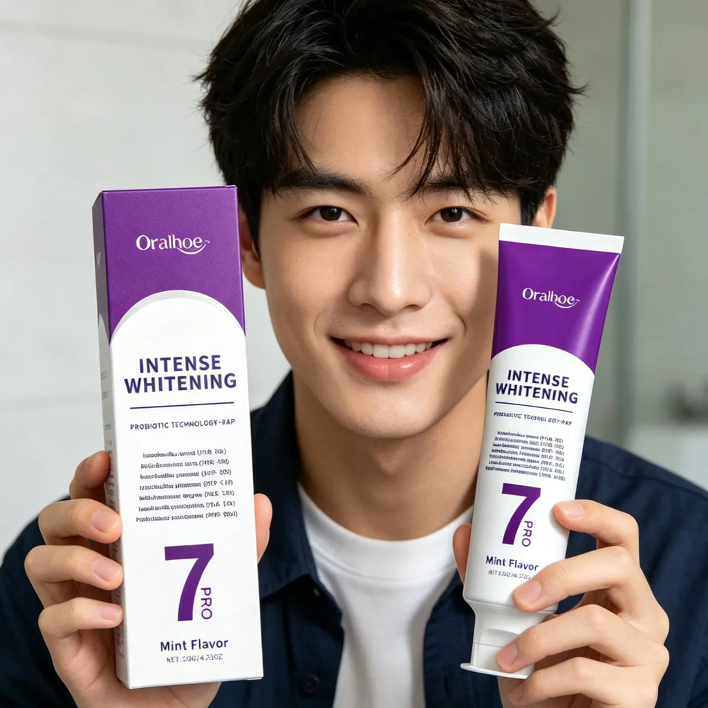 Oralhoe Probiotic Whitening Toothpaste – Deep Clean 120g