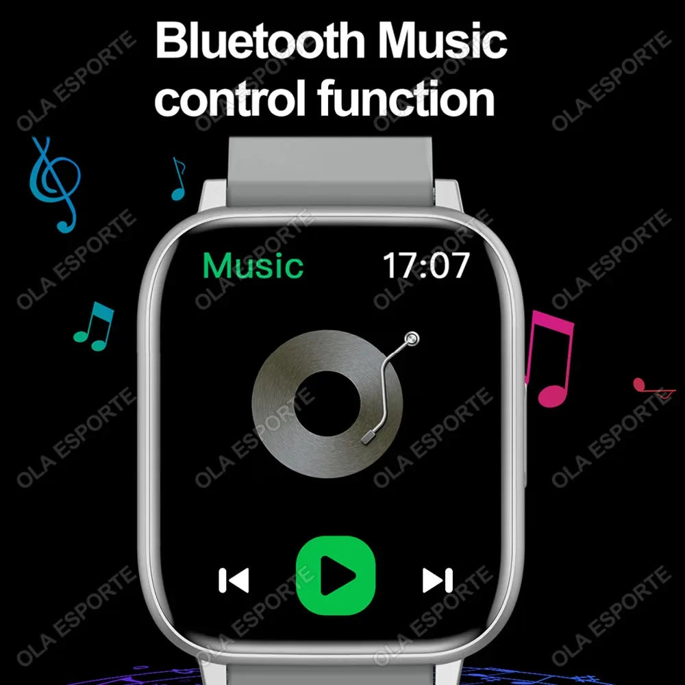 Ola Esporte 2025 Smart Watch | Bluetooth Call, Fitness Tracker