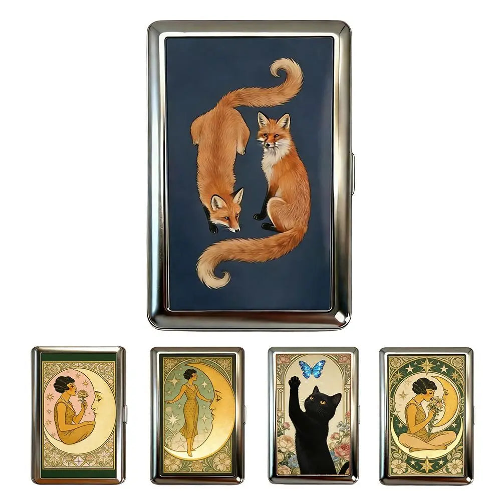 Vintage Metal Card Case | ID, Credit & Business Card Holder