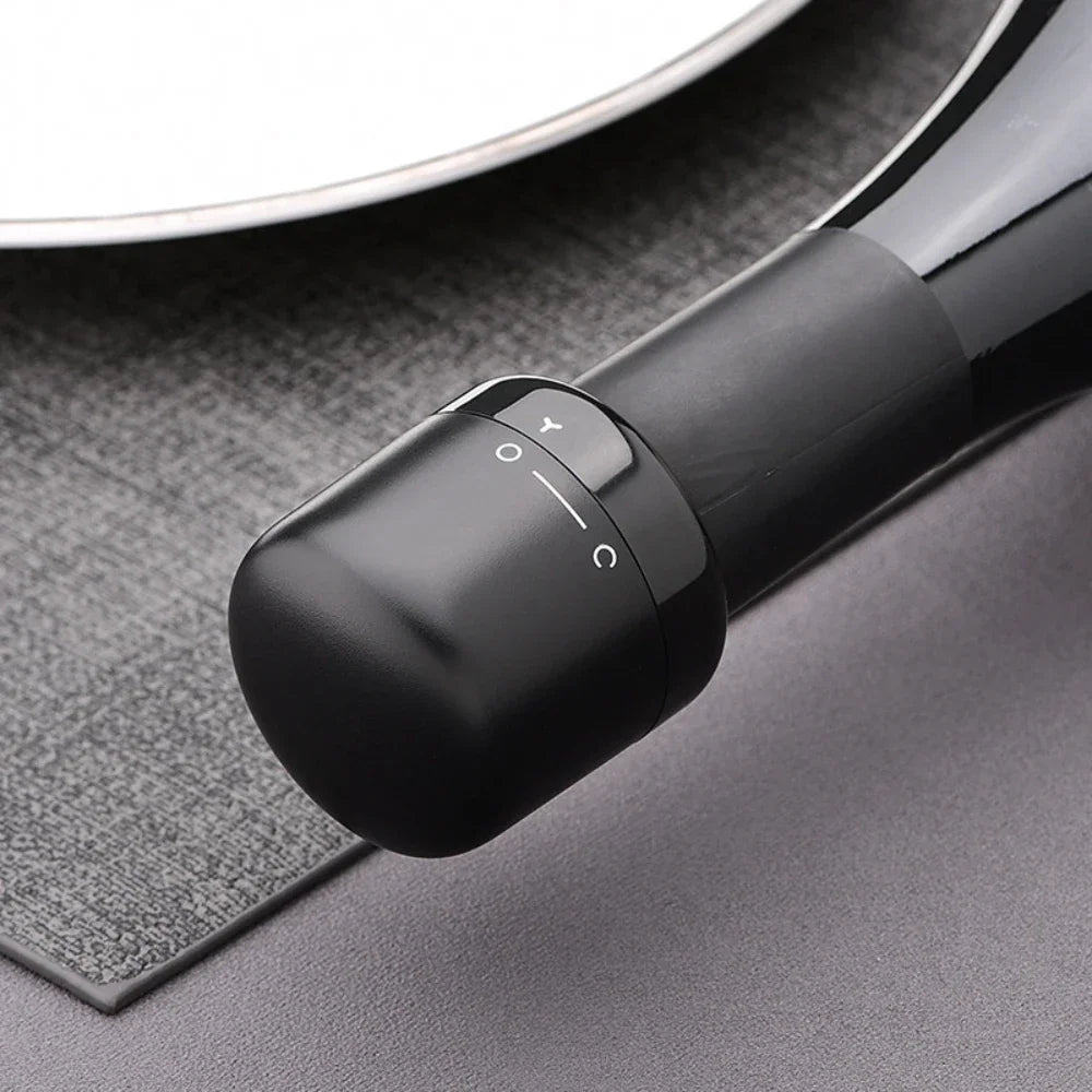 Silicone Wine & Champagne Bottle Stopper | Reusable Vacuum Seal