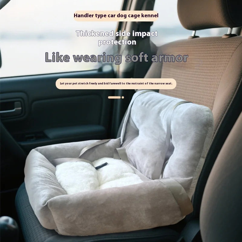 Wholesale All-season Pet Cat Dog Car Beds Cages Handle Seats Supplies