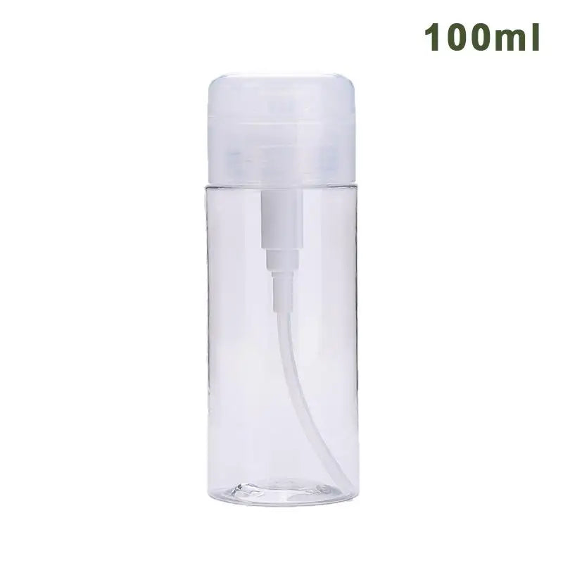 Refillable Press Pump Dispenser Bottle | Nail Polish Remover