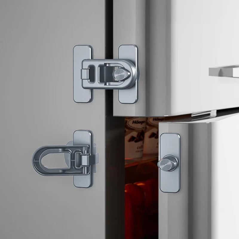 Multifunction Useful Refrigerator Door Latch Plastic Baby Safety Lock
