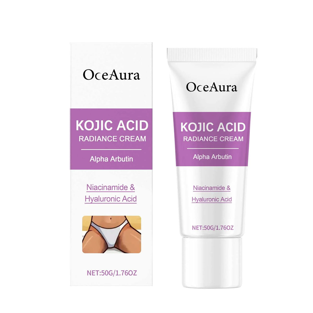 OceAura Brightening Cream – Underarm, Knee & Body 50g