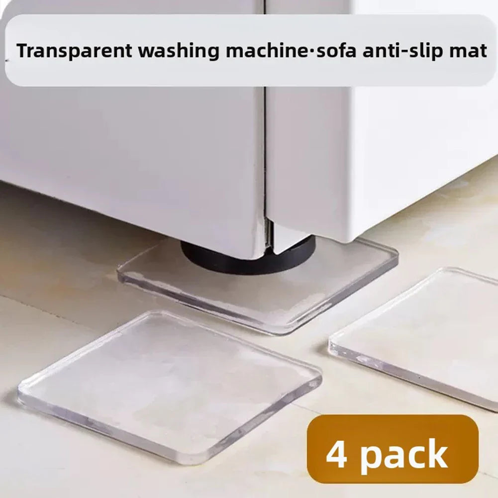 Clear Self-Adhesive Bumper Pads – Non-Slip PU Furniture Gaskets