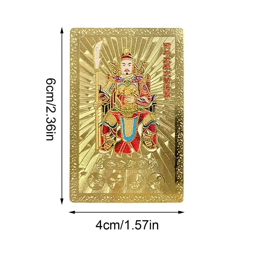 2026 Year of the Horse Tai Sui Card – Gold Lucky Keepsake