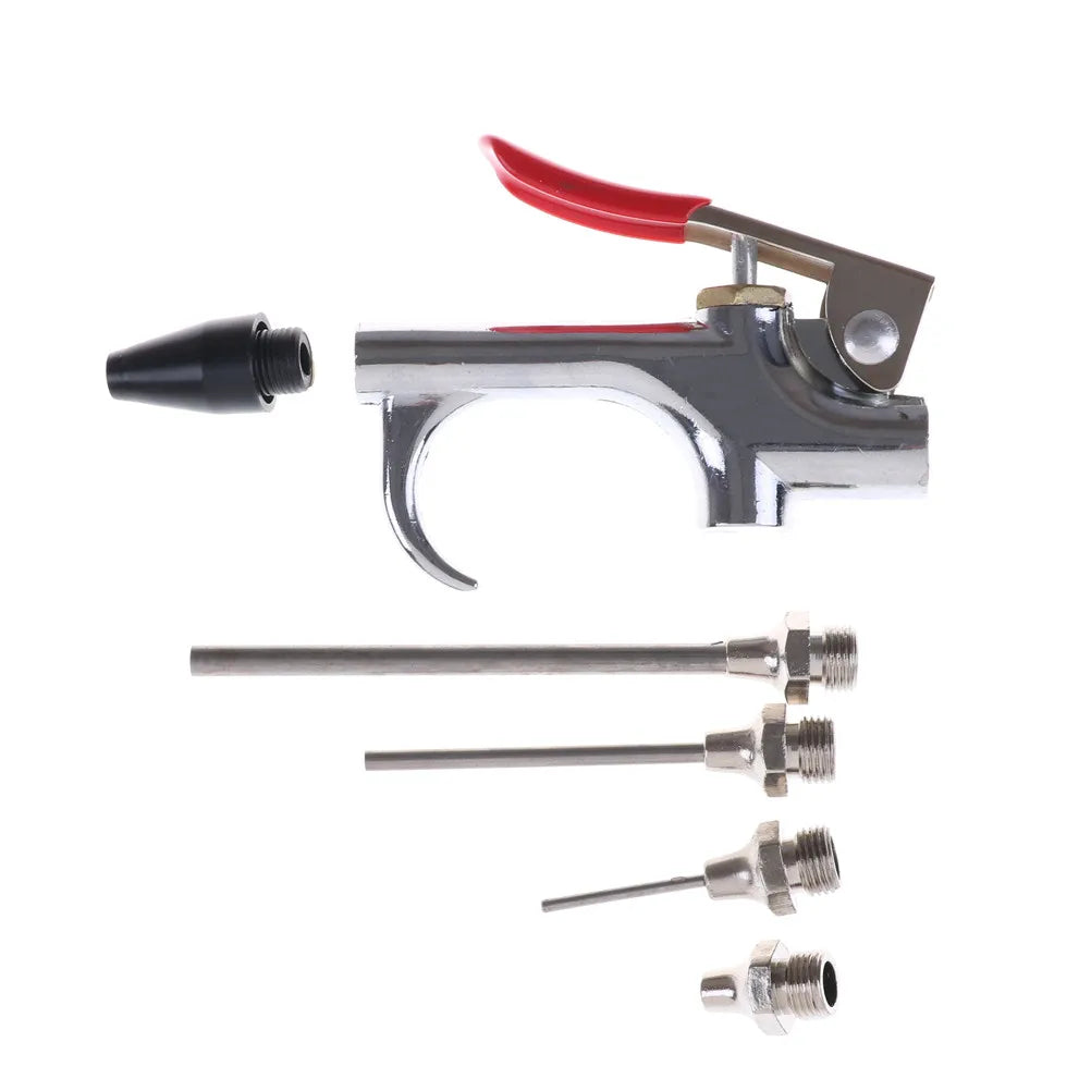 Air Blow Gun Duster Cleaning Kit – 5-Piece Compressor Nozzle Set