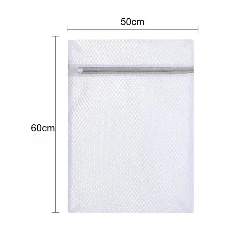 Mesh Laundry Bags 3-Pack | Sturdy Zipper for Delicates
