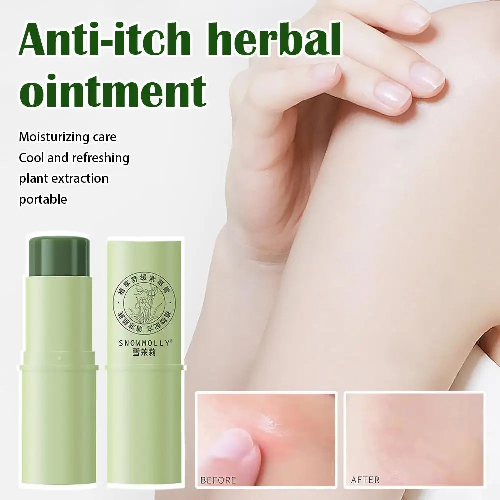 Herbal Soothing Balm Stick | Moisturizing Purple Grass Ointment