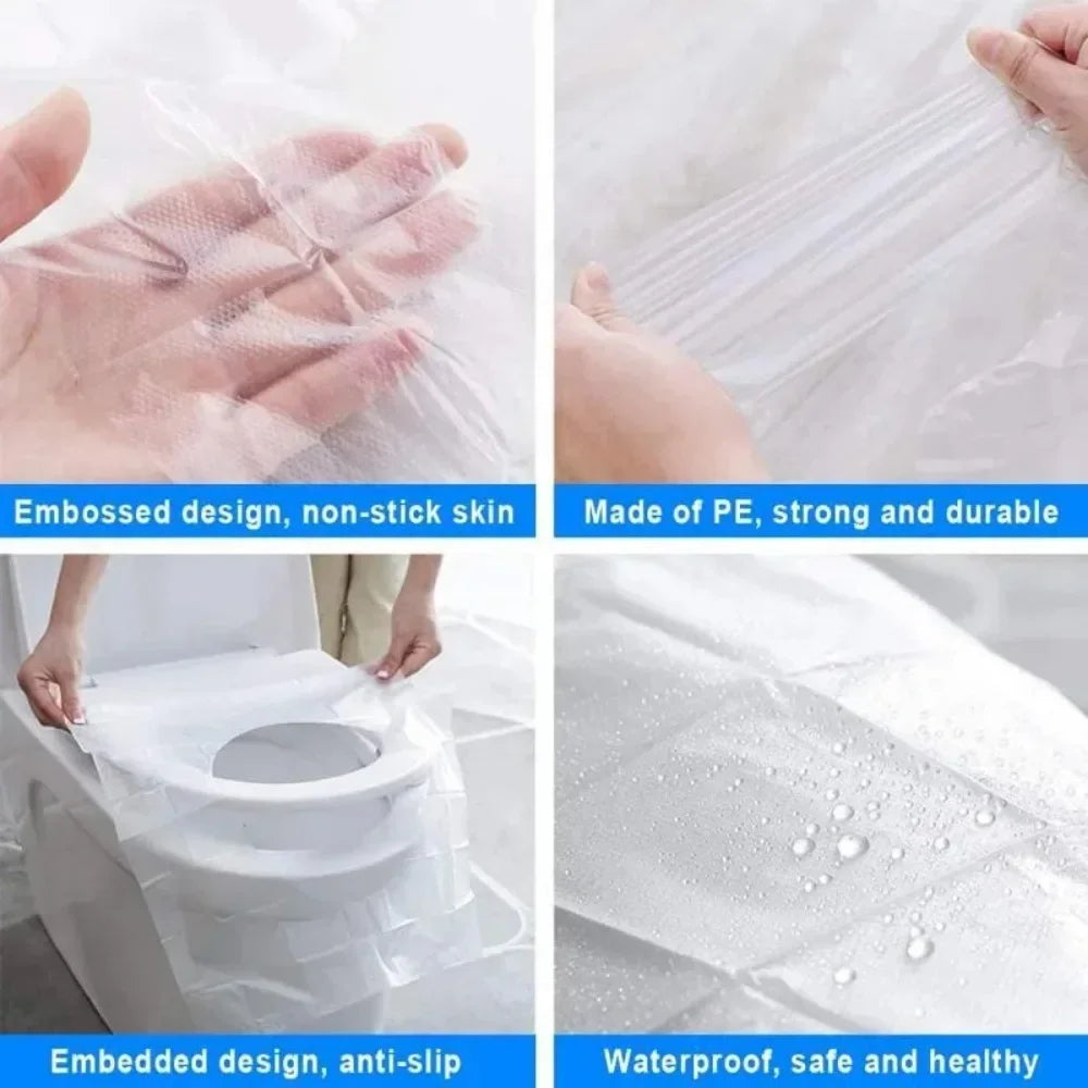 Disposable Toilet Seat Covers – Waterproof Travel Protector