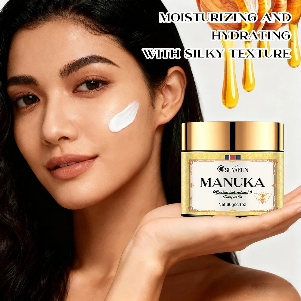 SUYARUN Manuka Honey Collagen & Retinol Face Moisturizer