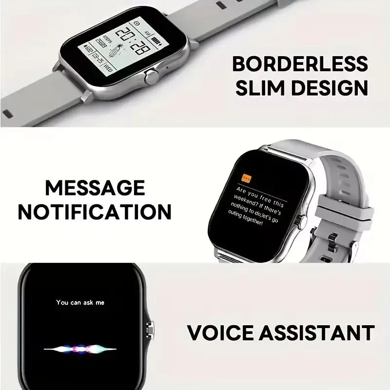 2025 Smart Watch GPS Tracking Bluetooth Talk Full Touch Screen Heart
