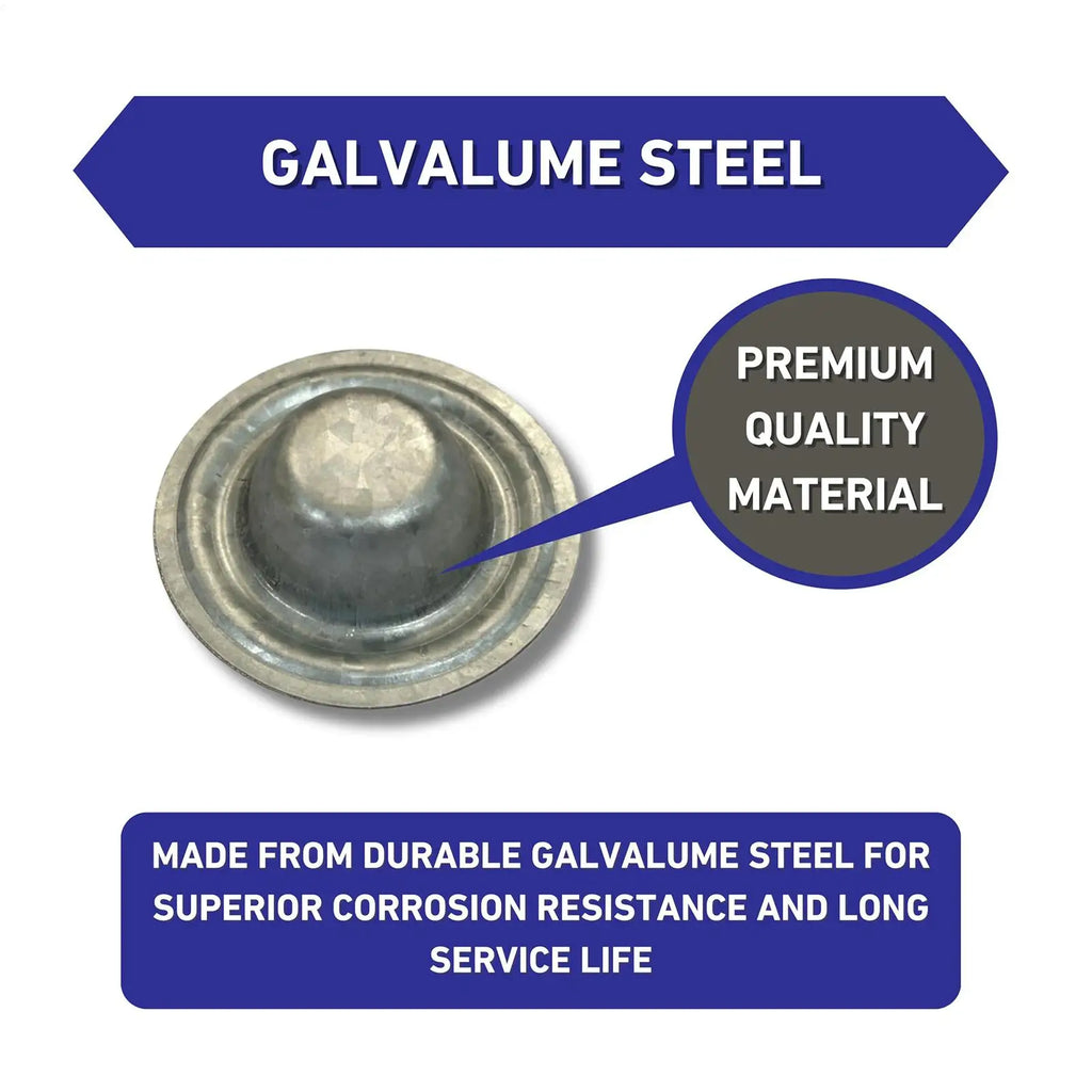 Stainless Steel Screw Cover Caps – Roof, Wood & Cabinets