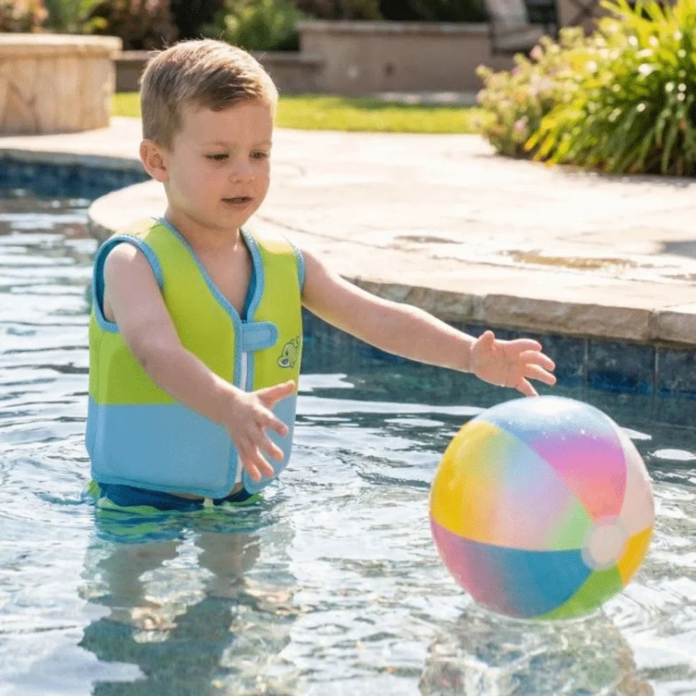 Kids Buoyancy Swim Vest | Cartoon Inflation-Free Float Jacket