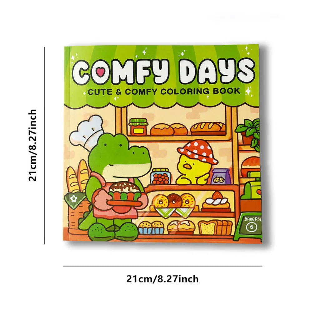 Adult Teens Relaxing Coloring Books Arts Beginners Handicraft DIY