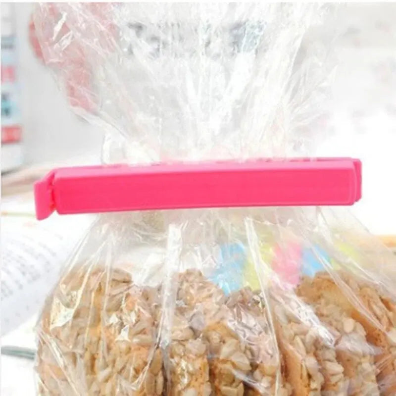 Food Bag Clips Plastic Sealing Kitchen Storage Reusable Snack Sealer