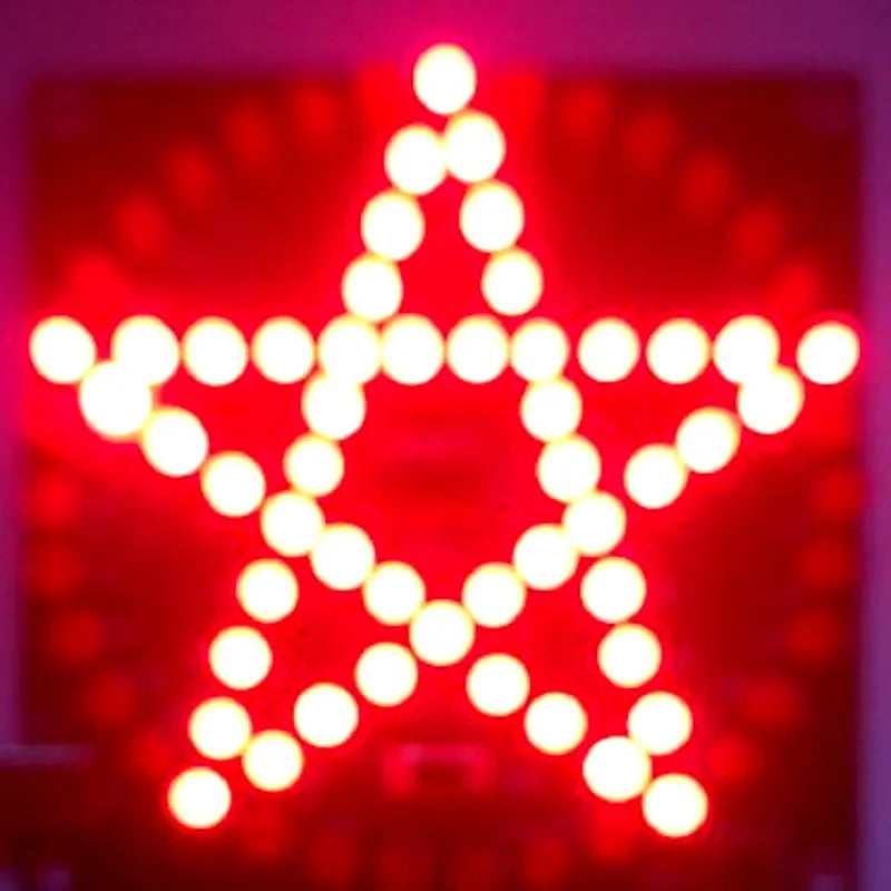 80 LED Star Flowing Light DIY Electronic Kit | Microcontroller