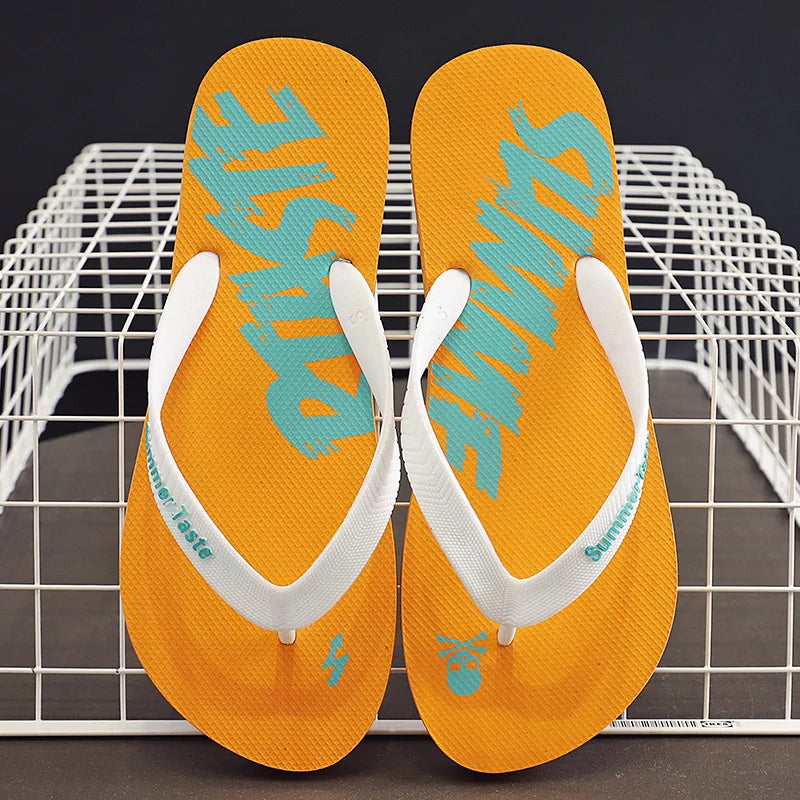 Men's Anti-Skid Flip Flops | Beach & Indoor Slide Sandals