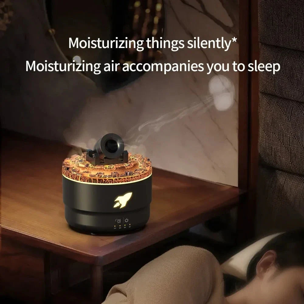 HOMEFISH Aromatherapy Diffuser & Humidifier | 7-Color Night Light