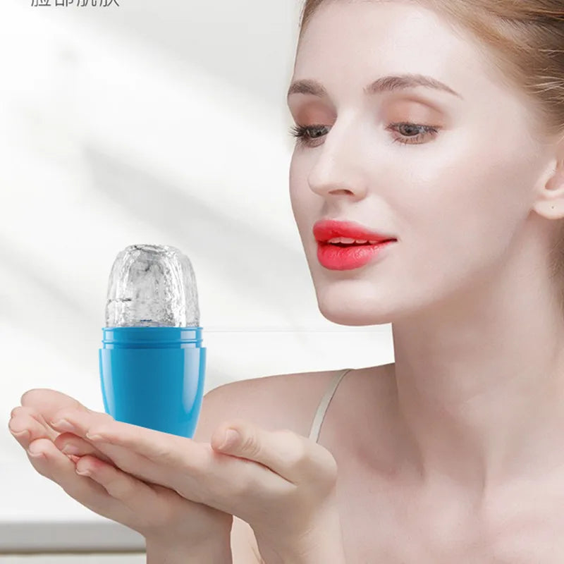 Ice Roller Face Massager – Cooling Facial Skincare Tool