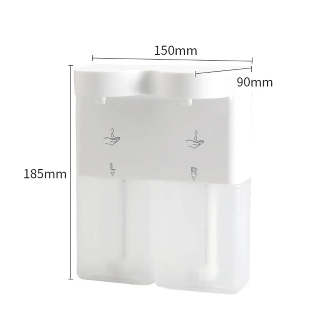 2-in-1 Touchless Foam Soap Dispenser | Wall Mount USB Rechargeable
