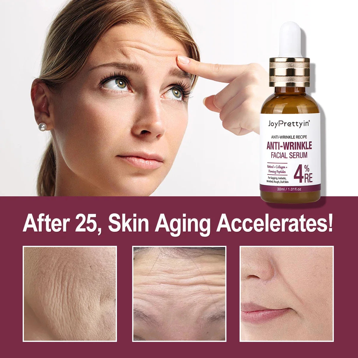 AUQUEST Retinol Serum & Sakura Cream Anti-Aging Set