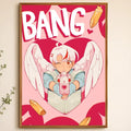 Anime L-Love Bullet Waterproof PVC Wall Poster – Peel & Stick HD