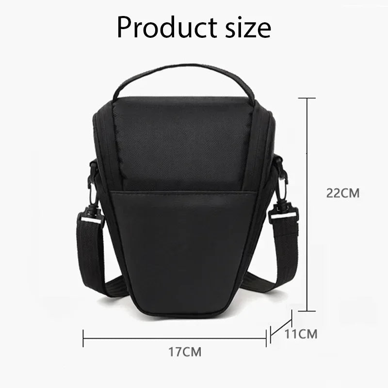 Waterproof Nylon Camera Shoulder Bag | Mirrorless & DSLR