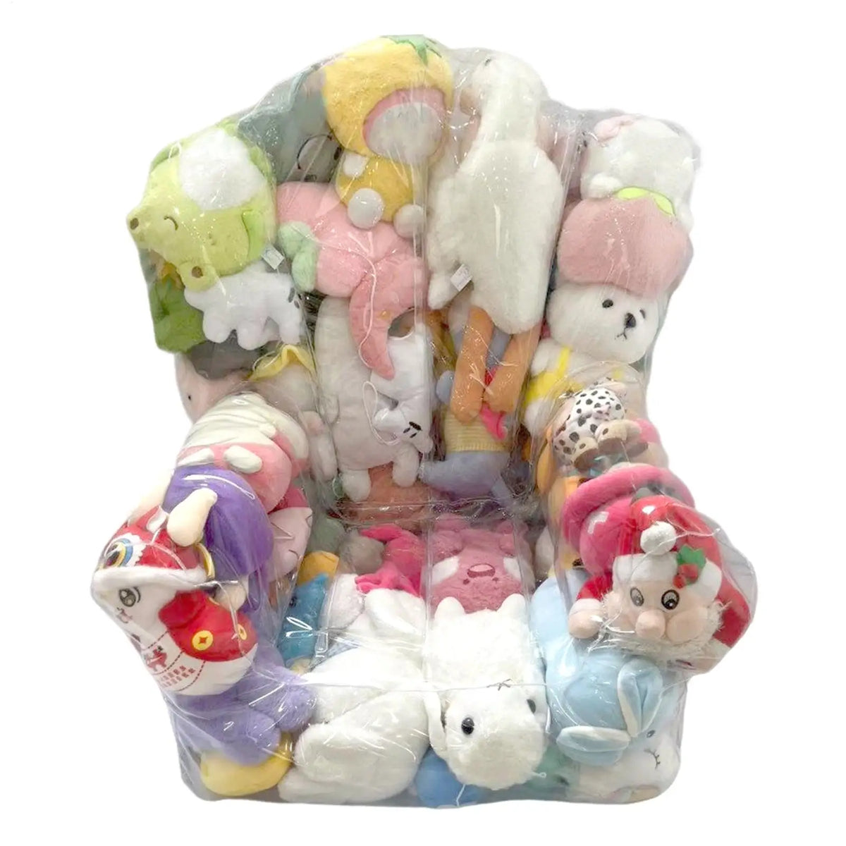 Bean Bag Stuffed Animal Storage Plush Toys Organizer Chair Kids Large