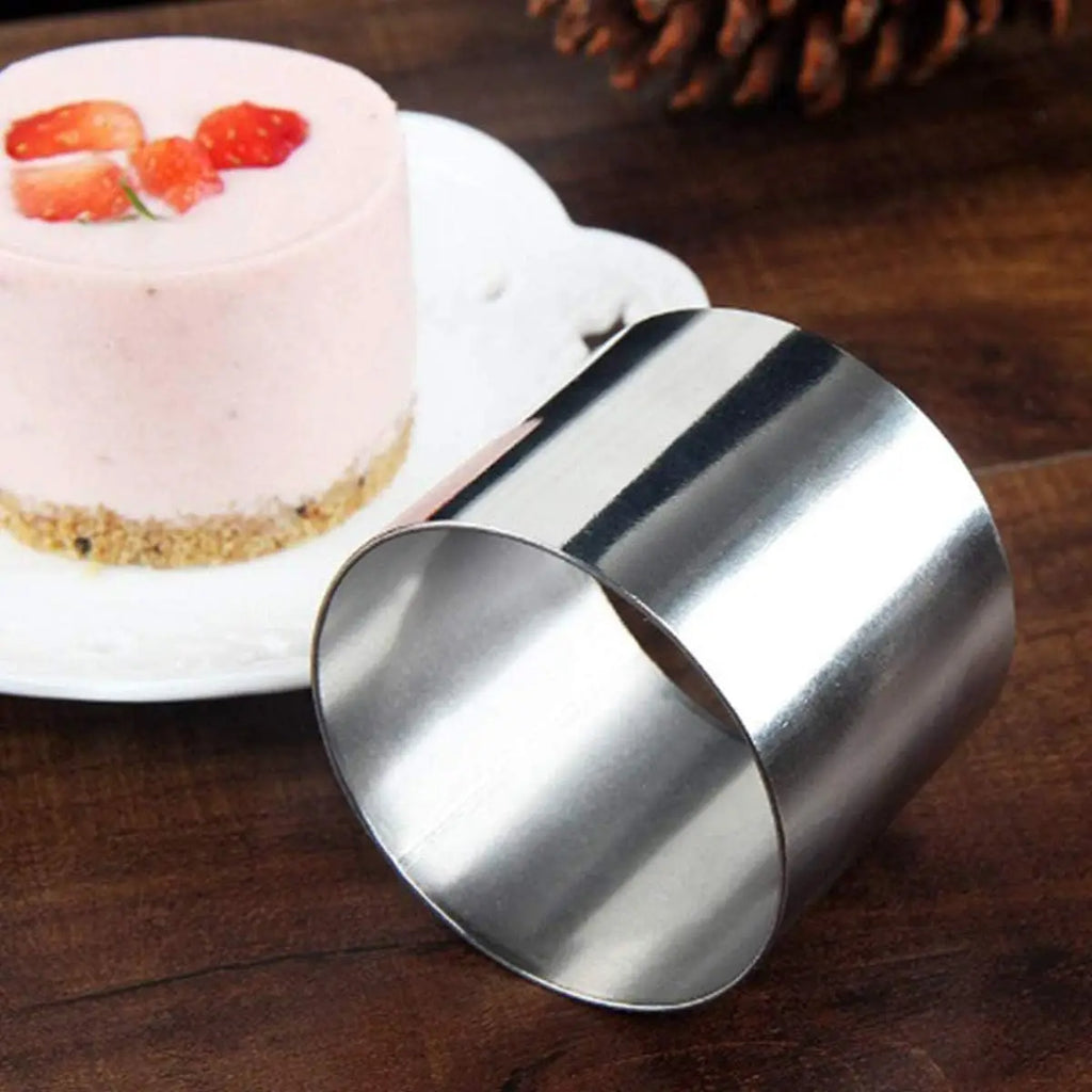 Stainless Steel Round Cake Ring Mold | Mousse & Pastry Cutter