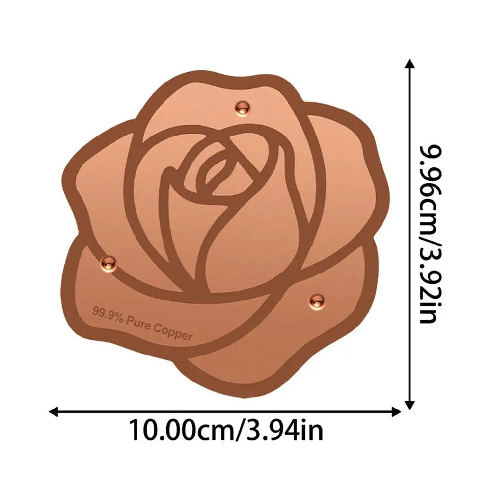 Copper Bird Bath Purification Disc | Triple-Point Support