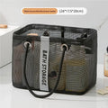 Portable Mesh Shower Tote Bag – Large Toiletry Organizer