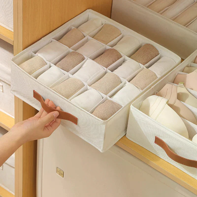 Folding Fabric Pants Storage Organizer & Drawer Divider