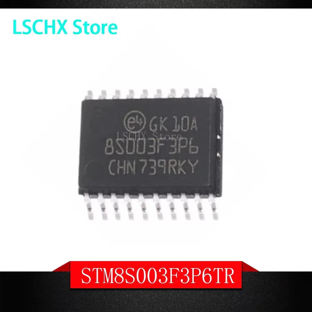 10pcs Mixed MCU ICs – STM8S N76E003 MS51 Microcontrollers
