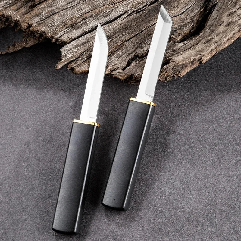 2-in-1 Stainless Steel Utility Knife – Camping, Fishing & BBQ