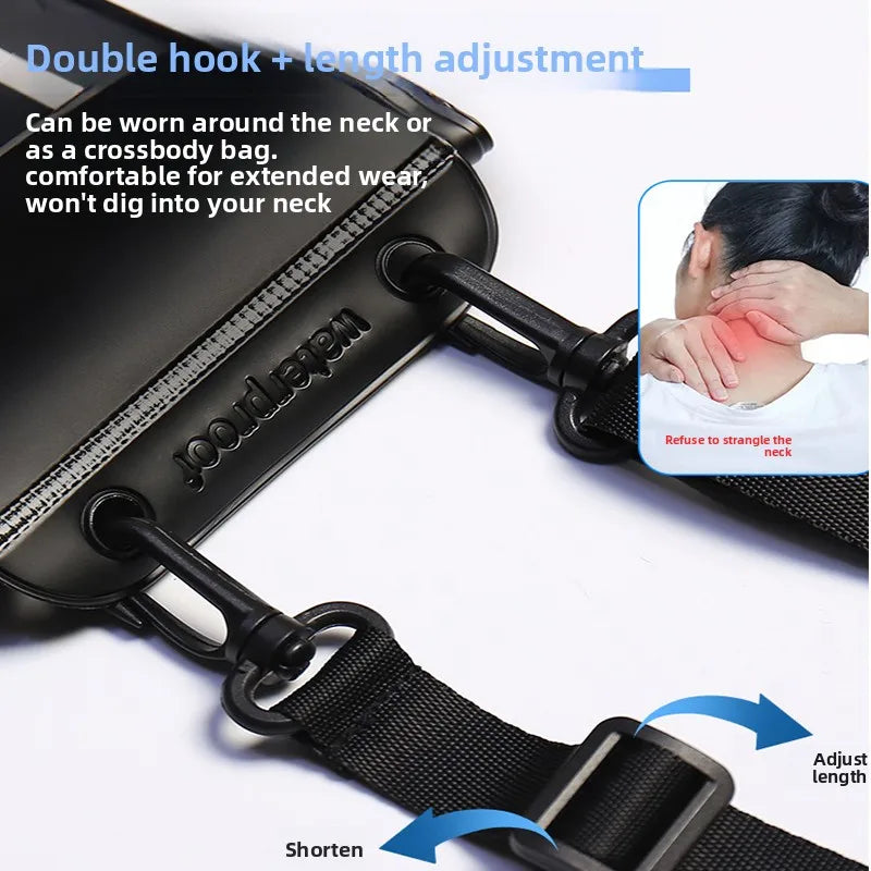 Cell Phone Waterproof Smartphone Pouch Underwater Case Swimming Bag
