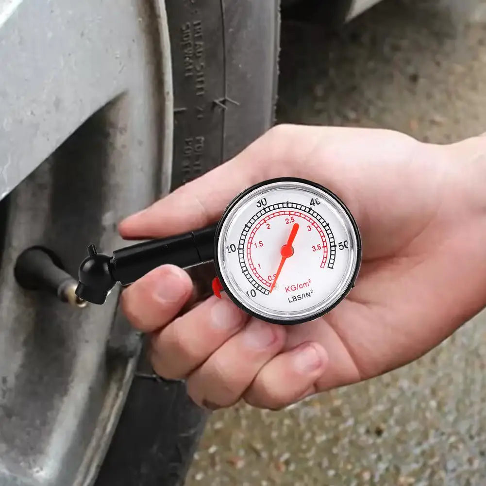 Auto Car Tire Pressure Gauge High-precision Monitor Stainless Steel