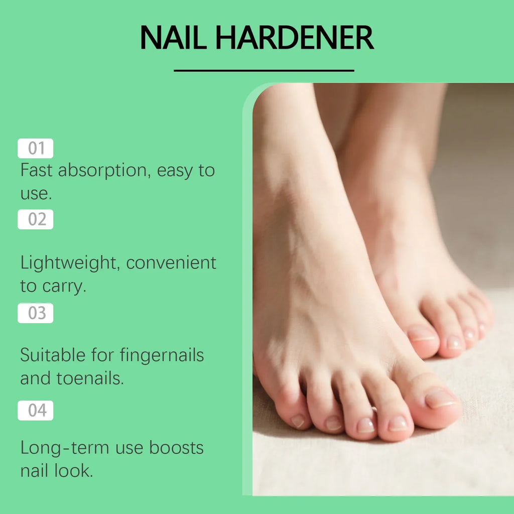 Hyaluronic Acid Nail Strengthening Drops | Hardener & Growth