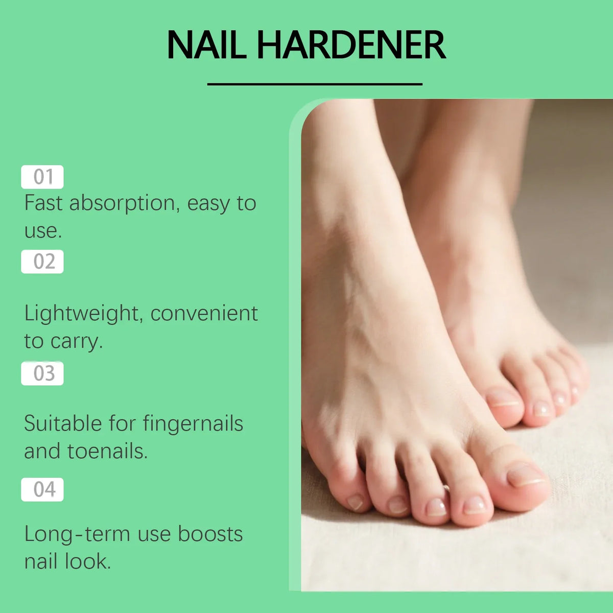 Hyaluronic Acid Nail Strengthening Drops | Hardener & Growth