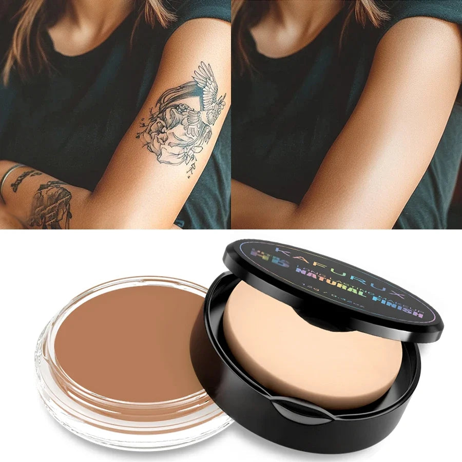 KAFURUX High Coverage Foundation Concealer Cream – 9 Shades