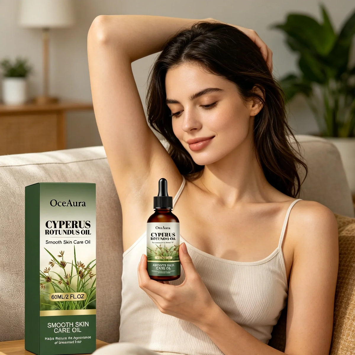 Cyperus Rotundus Post Hair Removal Oil | Ingrown Hair & Bikini Care