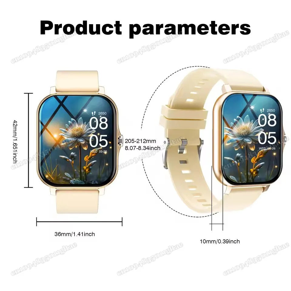 Smart Watch Android IOS Watches HD Display Bluetooth Call Message